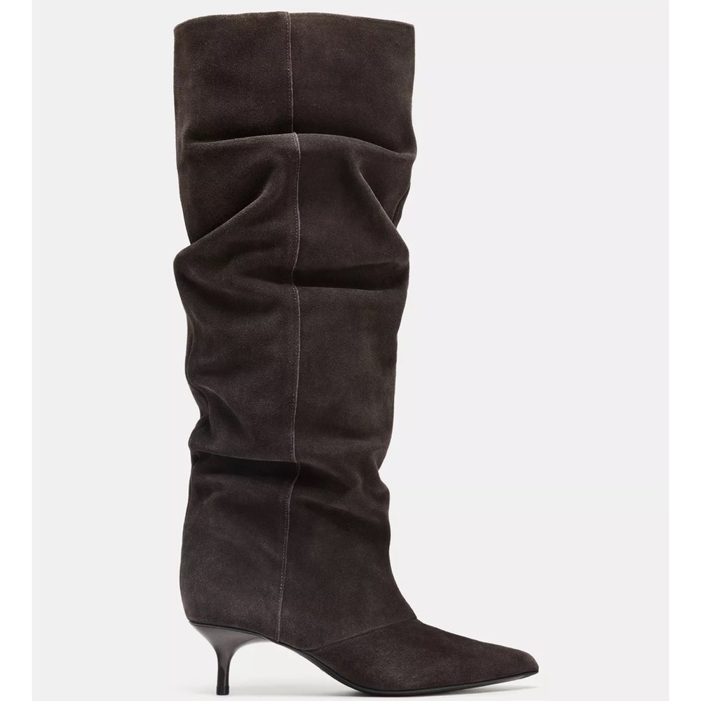 Black Suede Boots